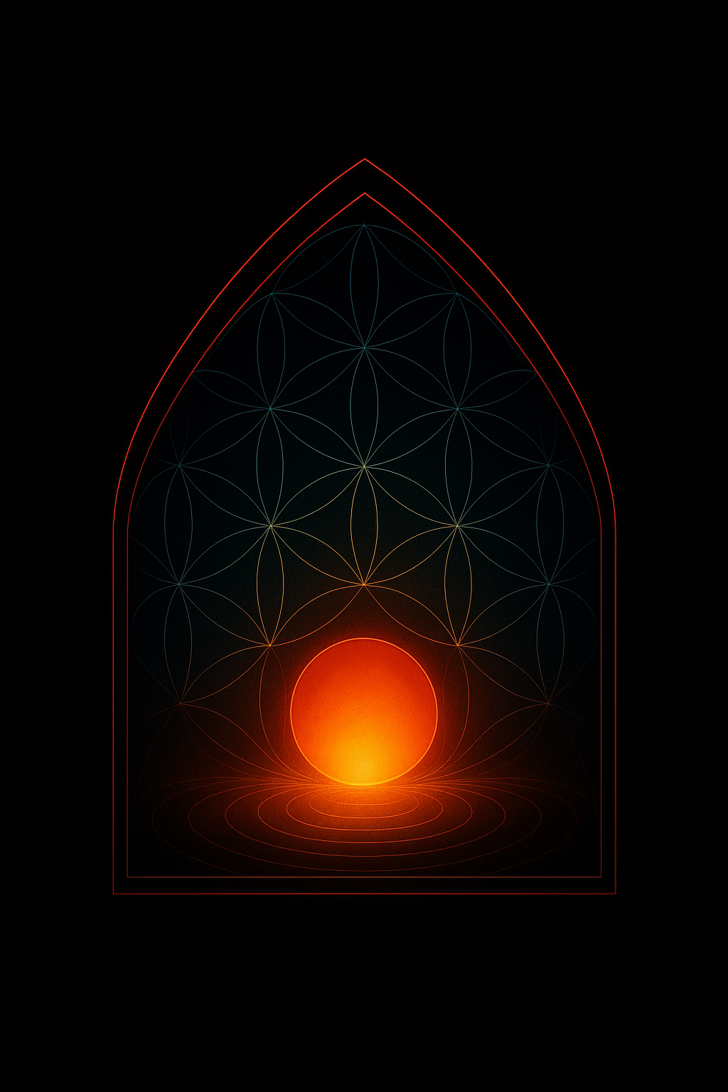 A visual image sigil to act as a shortcut to connect back with the Field